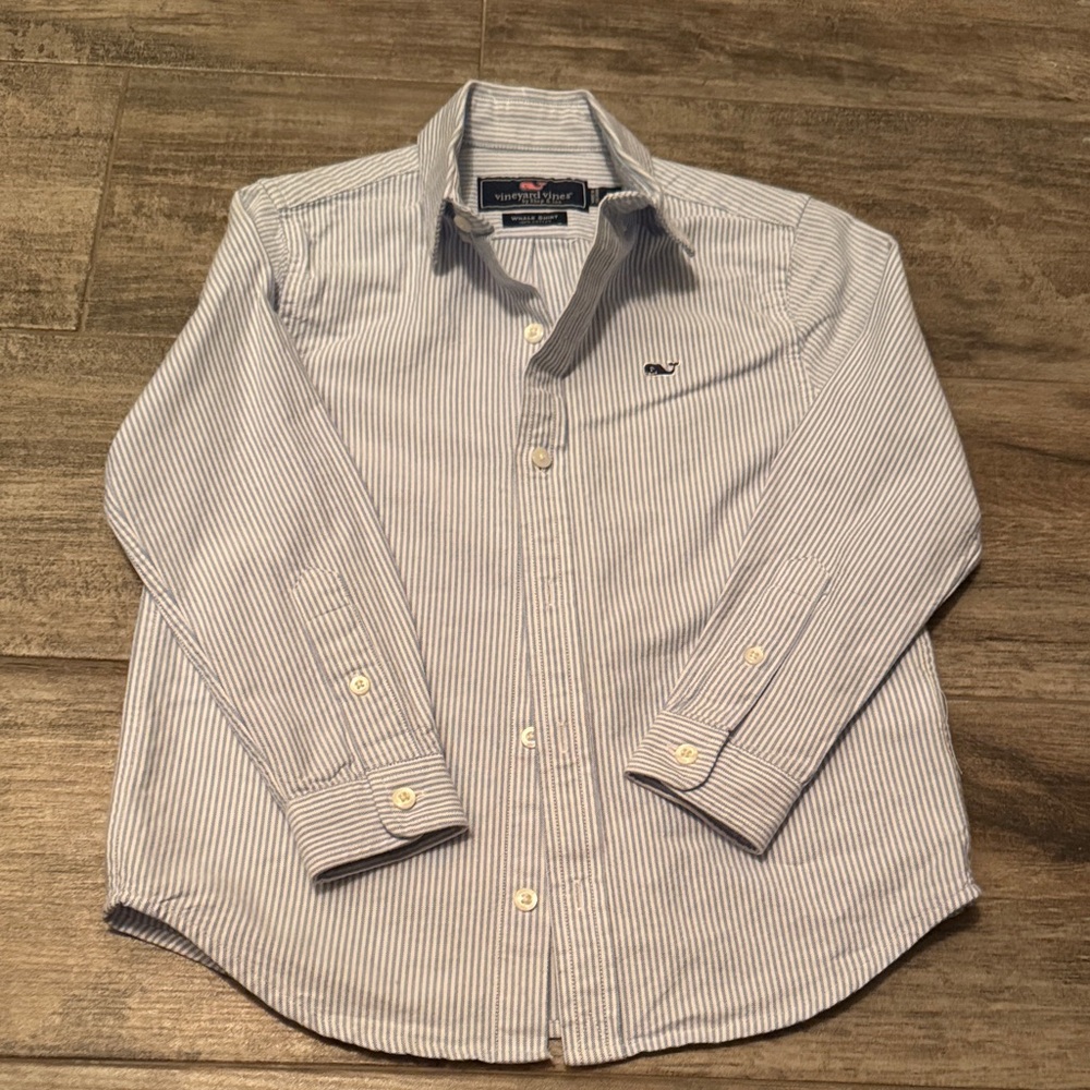 Vineyard Vines Kids Striped Button Down Shirt